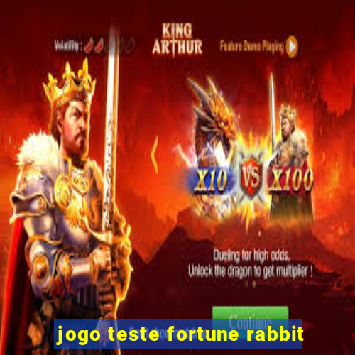 jogo teste fortune rabbit